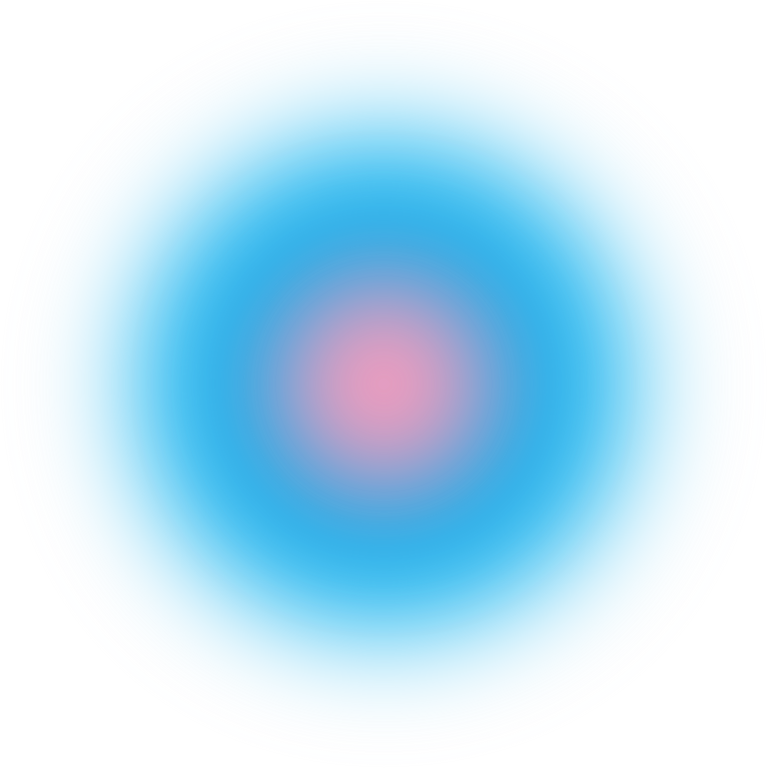 Blue And Pastel Pink Circle Blur Gradient